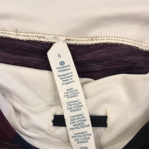 Lululemon crops size 6 - Picture 3 of 8